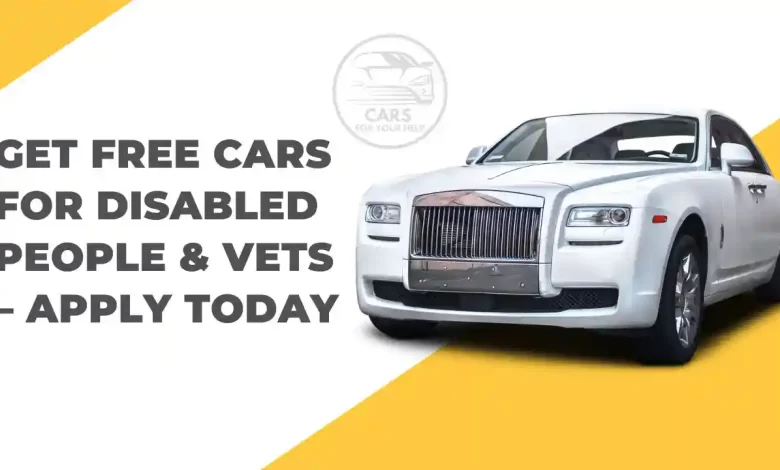 Free cars for low income disabled adult people