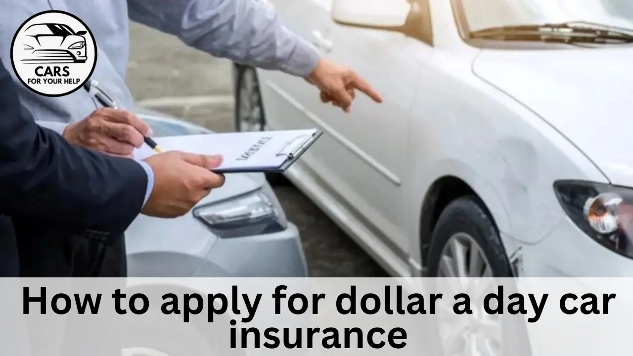 How To Get Dollar a Day Car insurance in New Jersey how to apply for dollar a day car insurance