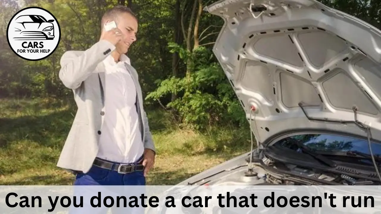 can you donate a car that doesnt run 